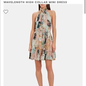 ZIMMERMANN
Wavelength High Collar Mini Dress